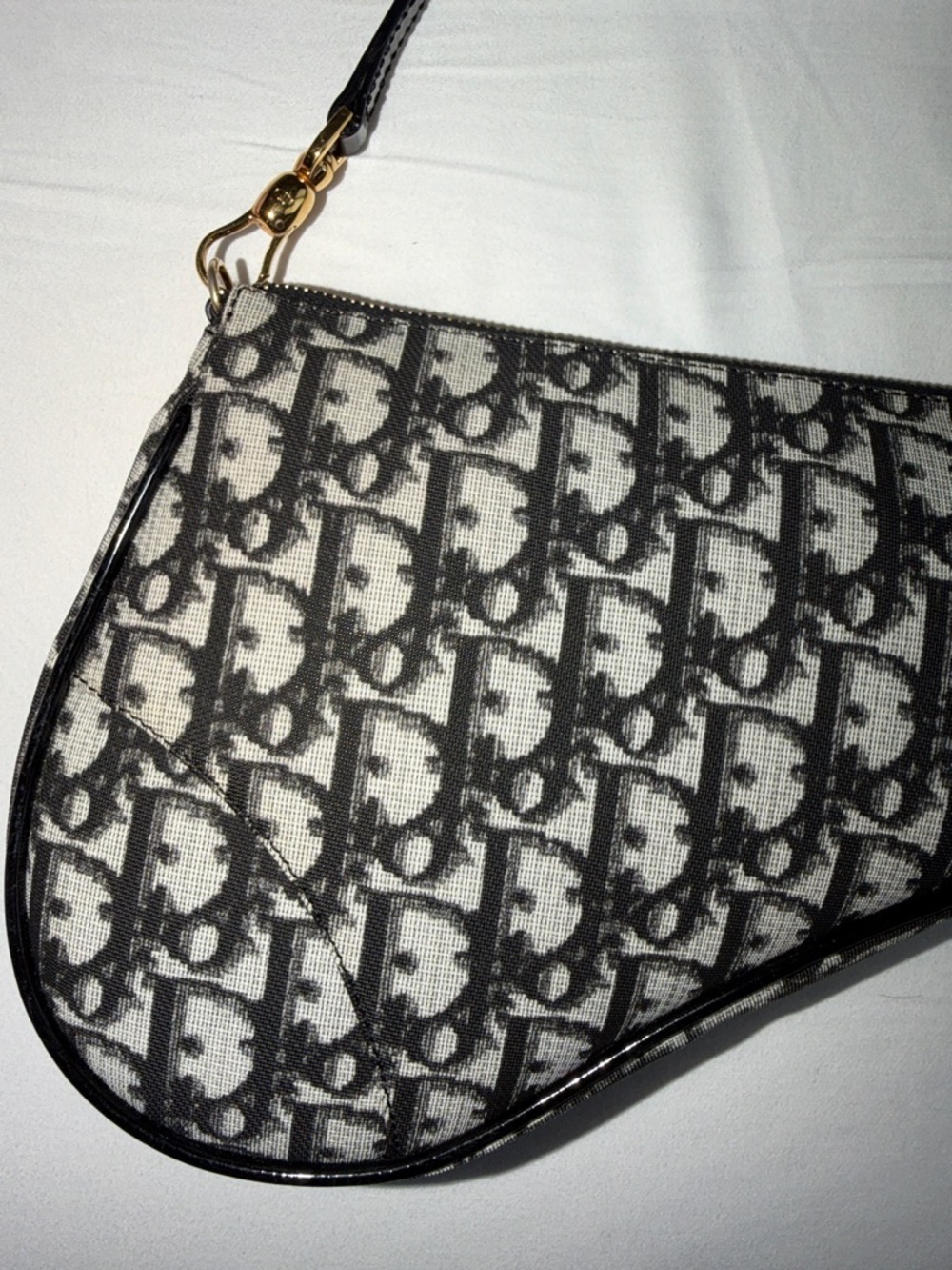 Dior Vintage Saddle Bag - Picture 3 of 11